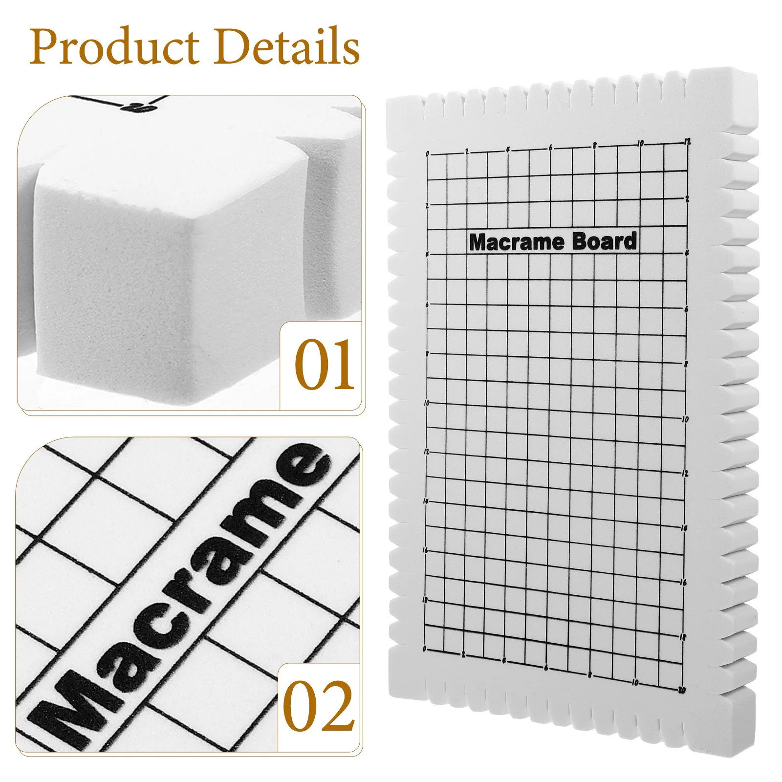 

Kumihimo Disk Foam Braiding Plate Durable Smooth Surface DIY Braided Weaving Board Bracelet Making Tools Craft Supply