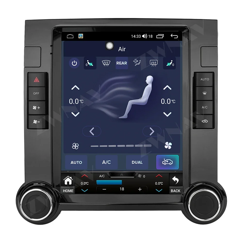 9,7-calowe radio samochodowe z Androidem dla Volkswagen Touareg 2003 2004 2005 2006 2007 2008 2009 2010 Nawigacja samochodowa GPS Carplay Jednostka główna