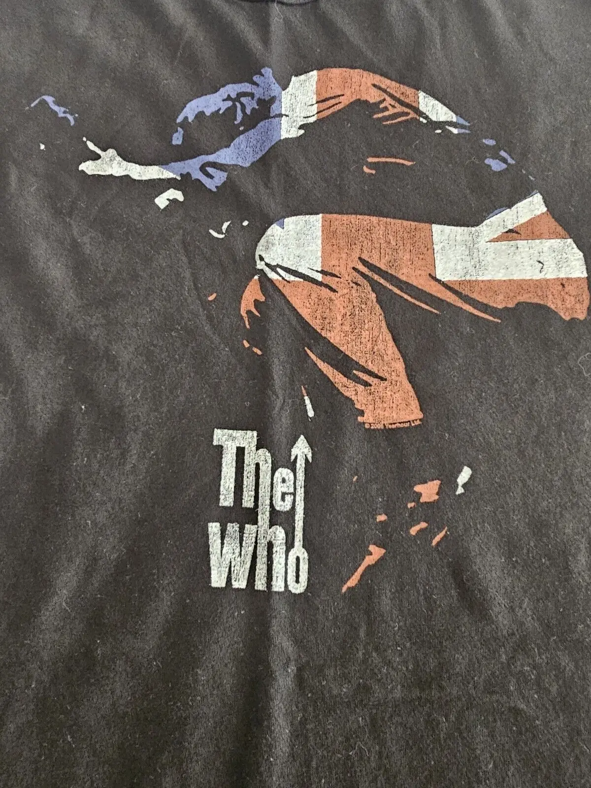 NEW The Who T Shirt Men's S Old Stock Junk Food Love Winterland Daltry Townshend