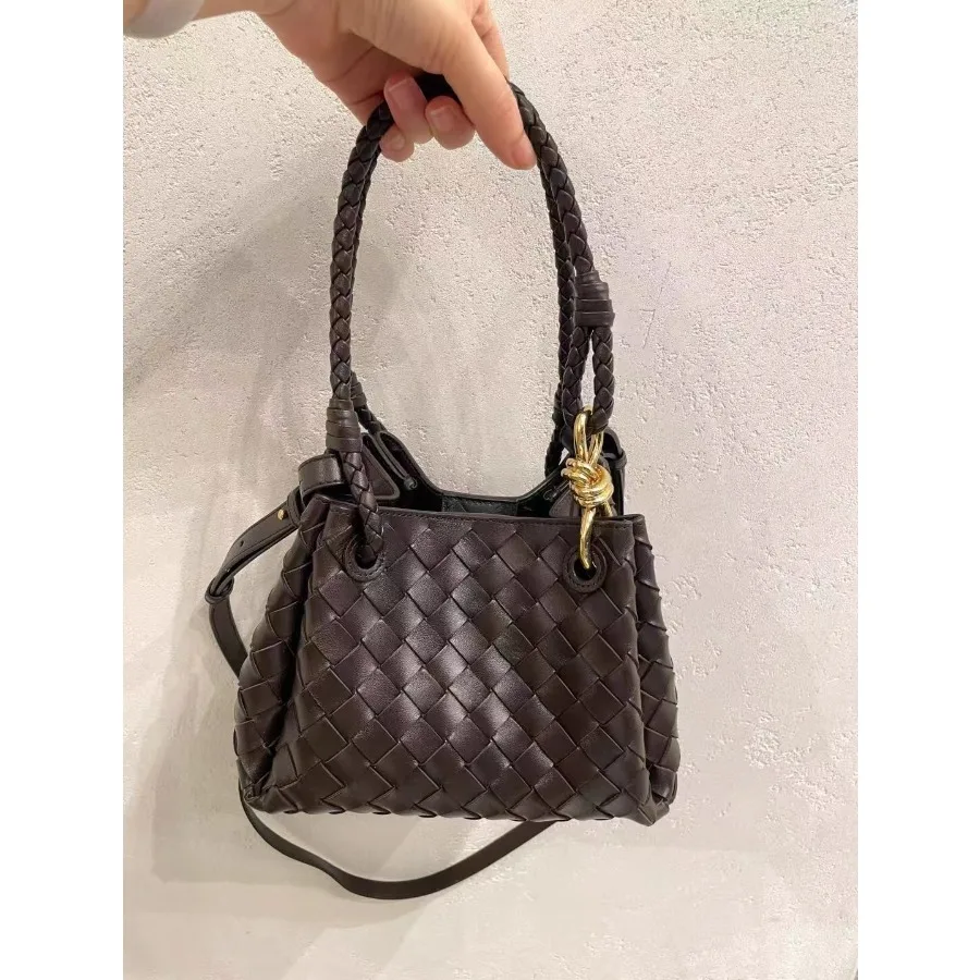 

vegetable basket bag Simple hand-woven parachute bag commuter versatile portable shoulder messenger vegetable basket bag