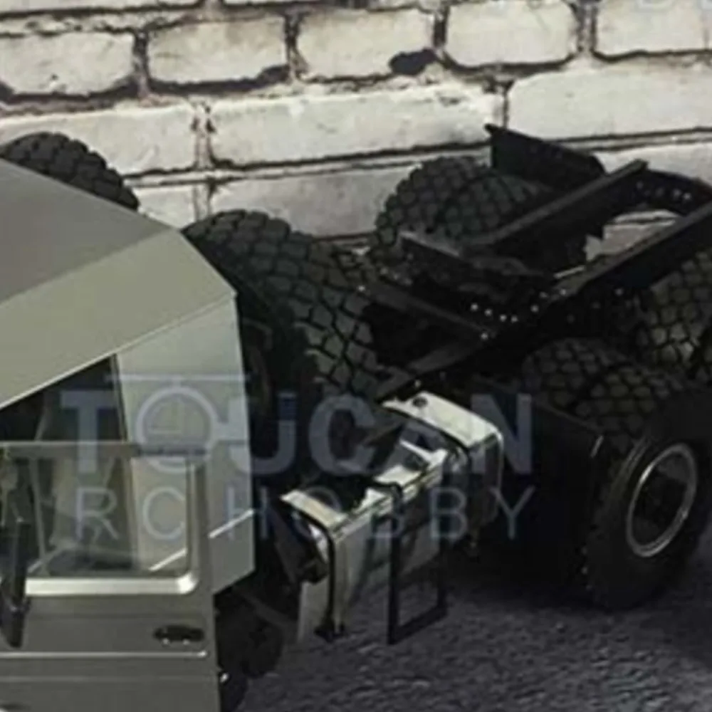 

Продажа США JDM 1/14 Металл 6*6 Внедорожный тракторный грузовик Дифференциал Ось Металлическое шасси