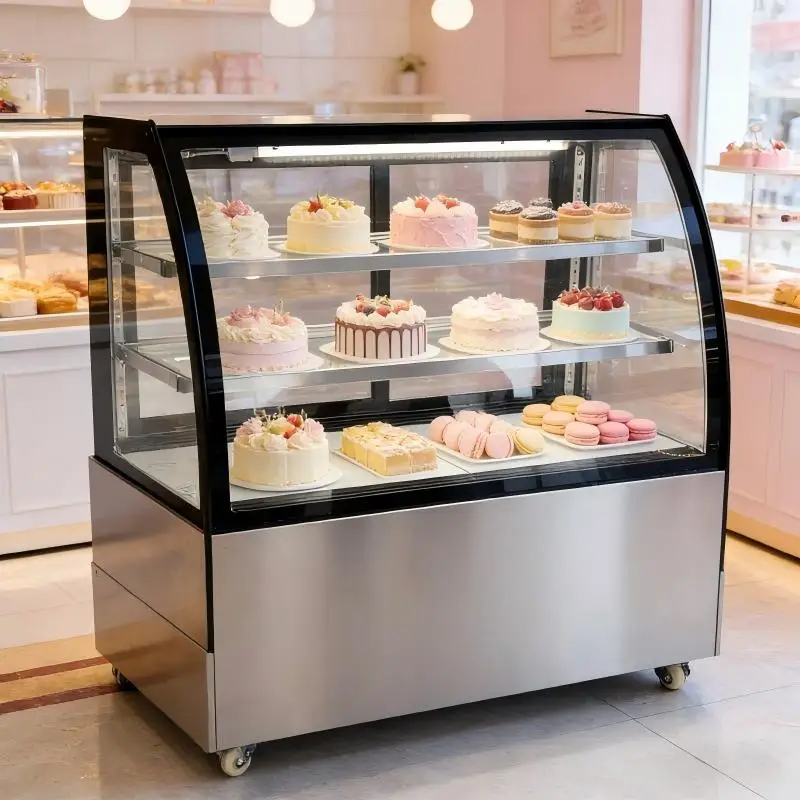 2 Tier Commercial Cake Display - Glass Cabinet Display review and price