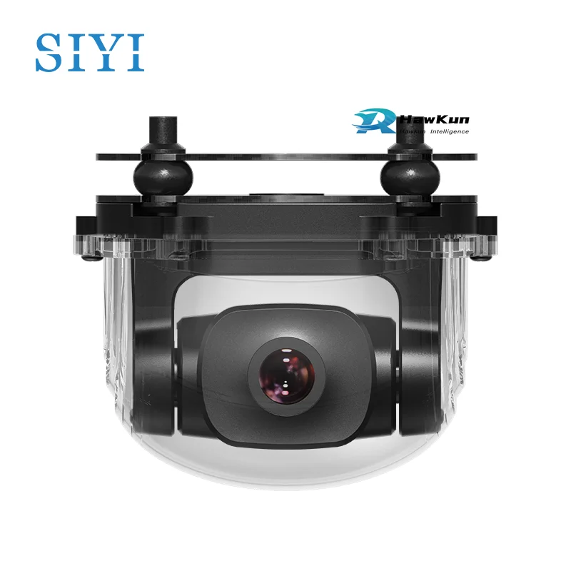 SIYI A2 mini Ultra Wide Angle FPV Gimbal Single Axis Tilt with160 degree FOV 1080p Starlight Camera Sensor IP67