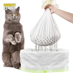 7pcs/set Cat Litter Filter Bag Portable Household Hygiene Puppy Litter Box Tray Home Accessories Pet Supply Cat Cleaning Bags