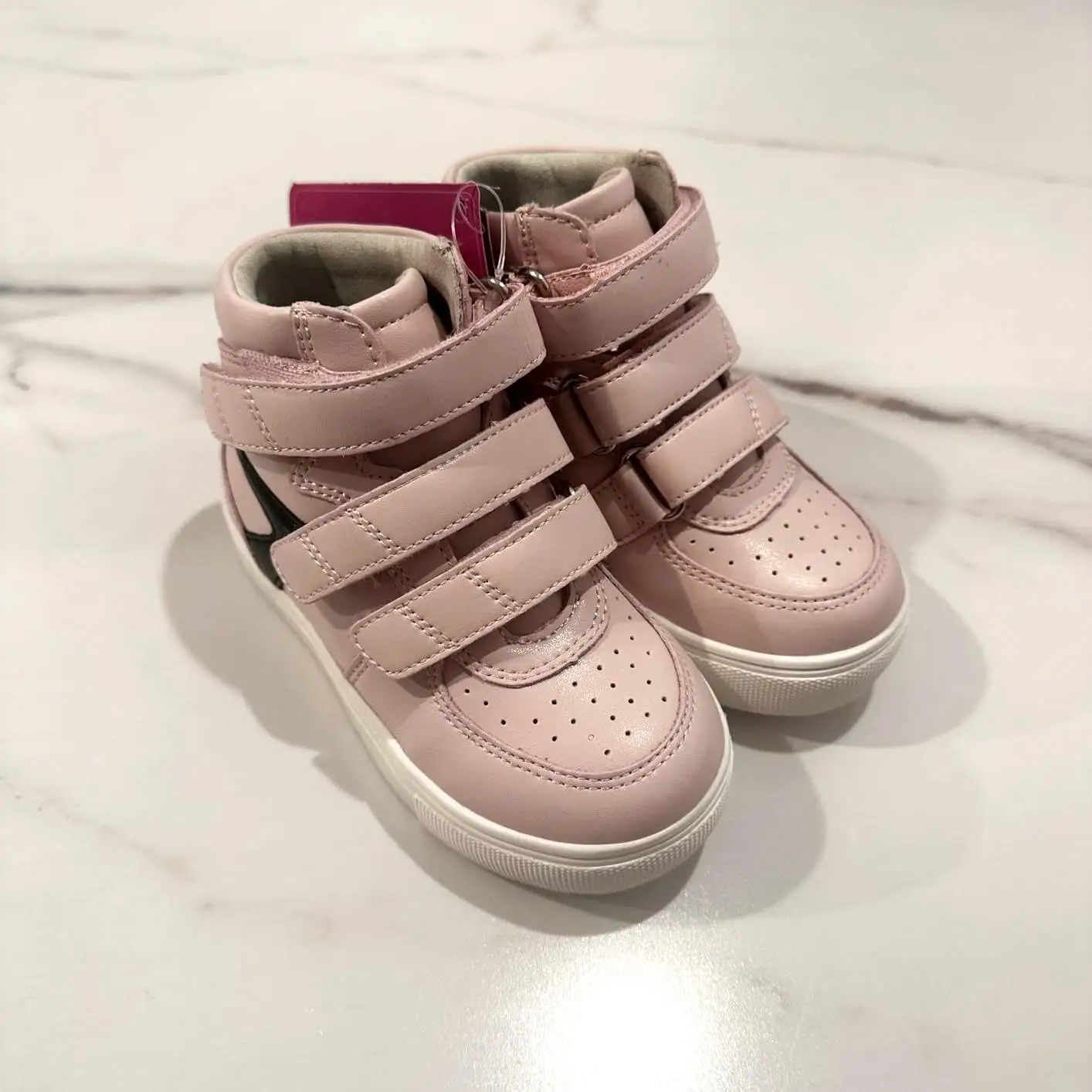 PRINCE PARD Orthopedic Shoes for Toddlers and Kids with Arch & Ankle Support, Girls and Boys Corrective Sneakers for Flat Foot
