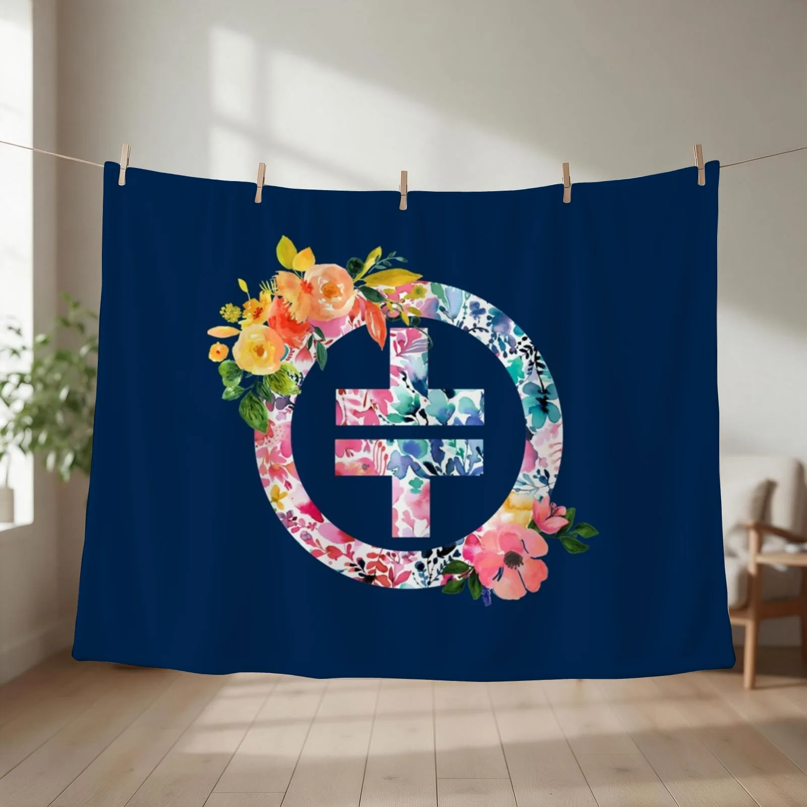 TT logo Throw Blanket decorative wednesday Retros Stuffeds Blankets