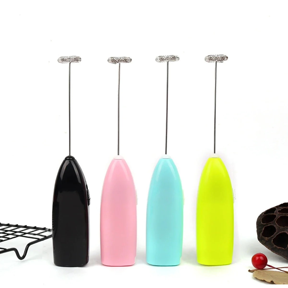 

Hot Mini Portable Handheld Electric Egg Beater Mixer Coffee Whisk Blenders For Kitchen Utensils Milk Frother Shakes Stirrer