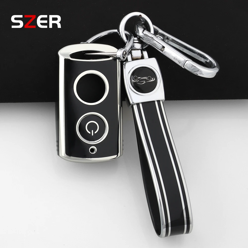 TPU Car Remote Key Case Cover Shell Fob For Yamaha NVX NVX155 XMAX 125 250 300 309 400 XMAX300 QBIX AEROX JAUNS Auto Accessories
