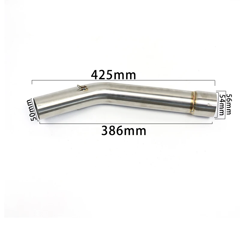 For YAMAHA YZF R6 YZF-R6 1998 - 2005 Motorcycle Exhaust Escape Modified Middle link pipe Connecting 51mm Moto Muffler Tube view 4