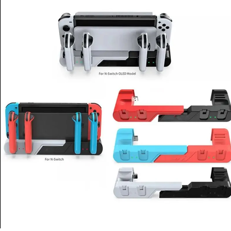 

For Switch Charging Dock Stand Base Joy Con Left And Right Small Handle Charging Dock Charger NS Handle Charger