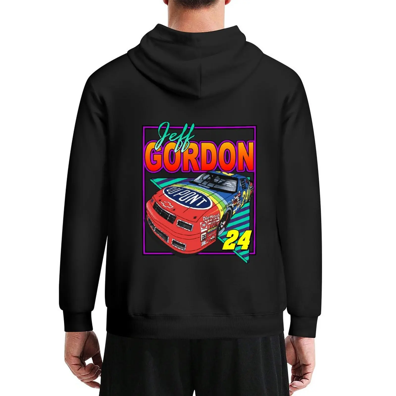 

Jeff Gordon Retro Nascar Design Hoodie autumn new products clothes for men blouse men's sweat-shirt set big size hoodie