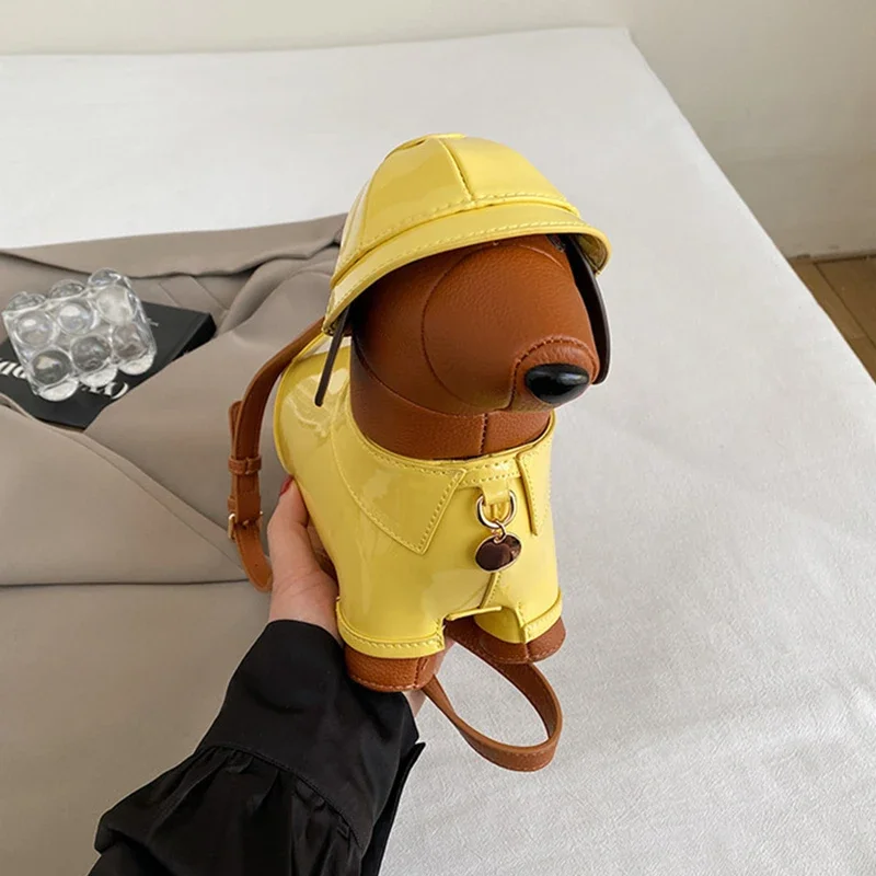 Tas Selempang Anjing Fashion untuk Wanita, Kreatif, Trendi, Serbaguna