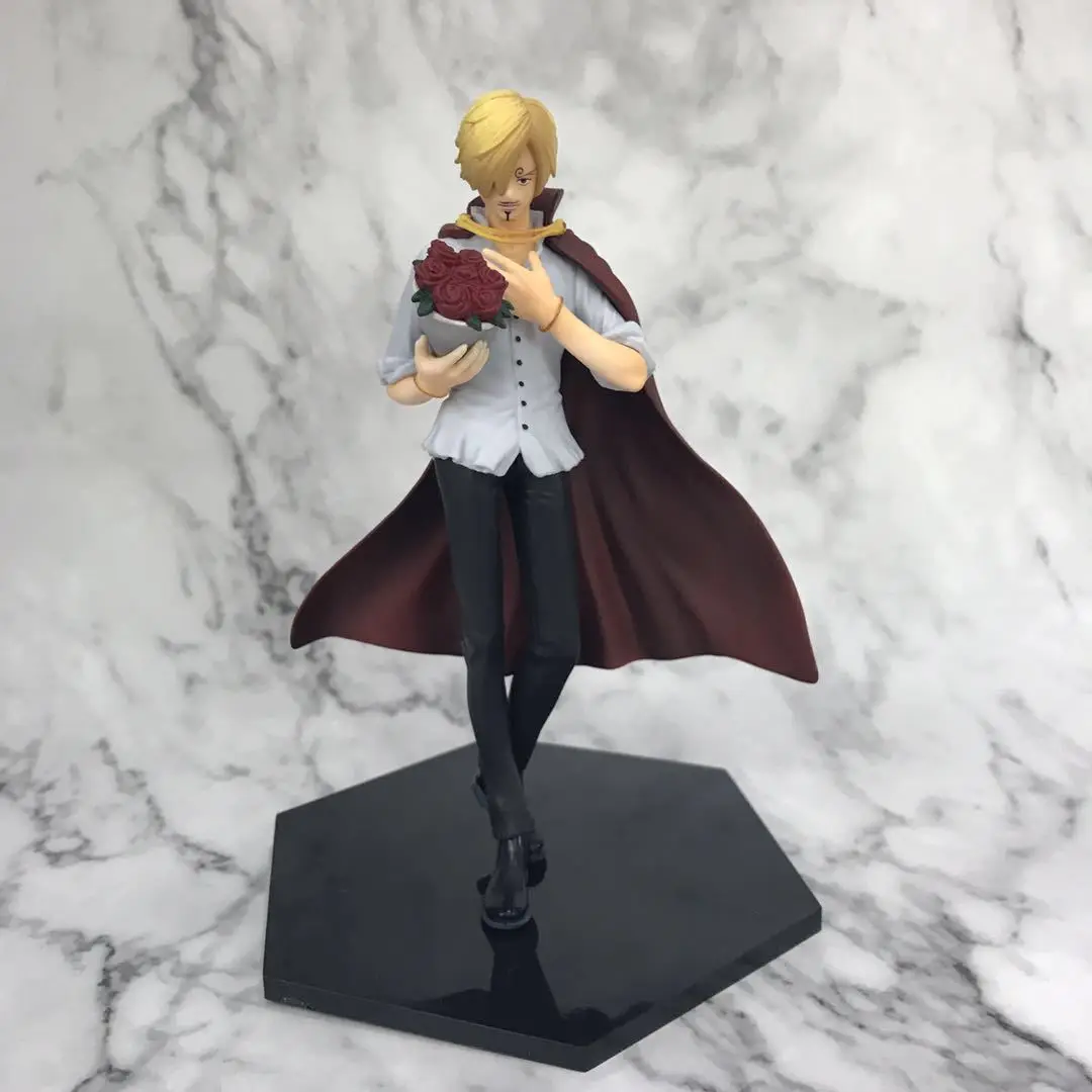 16cm One Piece Anime Figures Sanji Action Figure Statue Model Doll Collection Toys Gifts