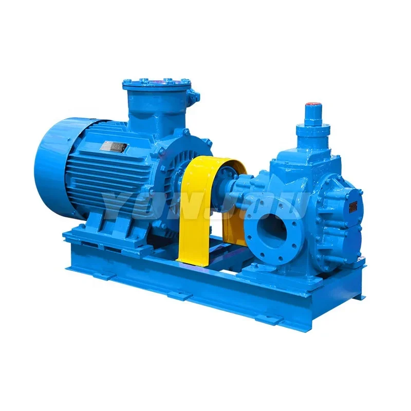 High Viscosity Liquid Sand Transfer Pump Stainless Steel Automatic Cooking Oil Suction Pump 220v Gear Oil Transfer Pump