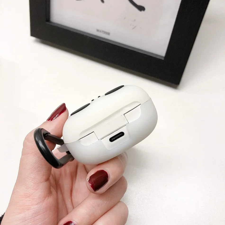 Luminous Cartoon Case for Samsung Galaxy Buds Live /Buds Pro Case Funny Anti-fall Silicone Earphone Case for Galaxy Buds2 Cover