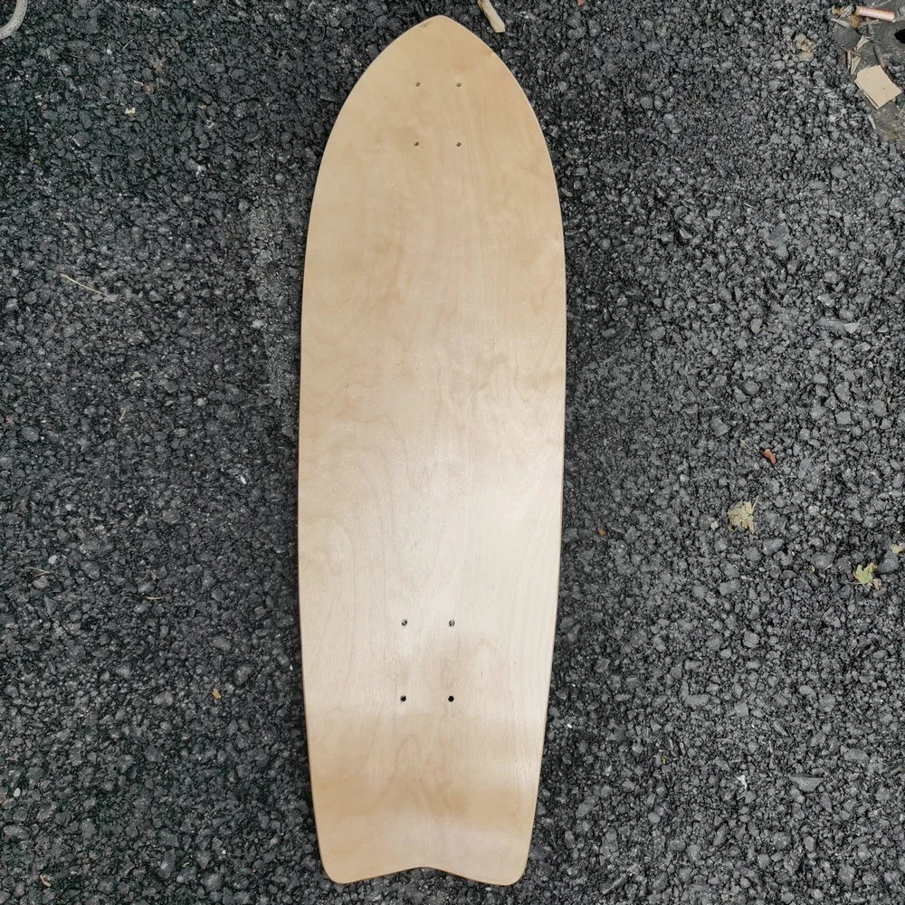 

32 Inch Maple Skateboard Longboard Professional Carver Surf Land Surfboard For Men Women DIY Blank Skate Board Without Wheel