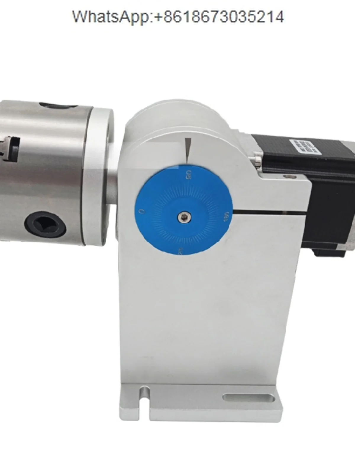 Universal 80 chuck rotary clamp motor direct connection, laser marking rotary smelting tool, worktable with control box