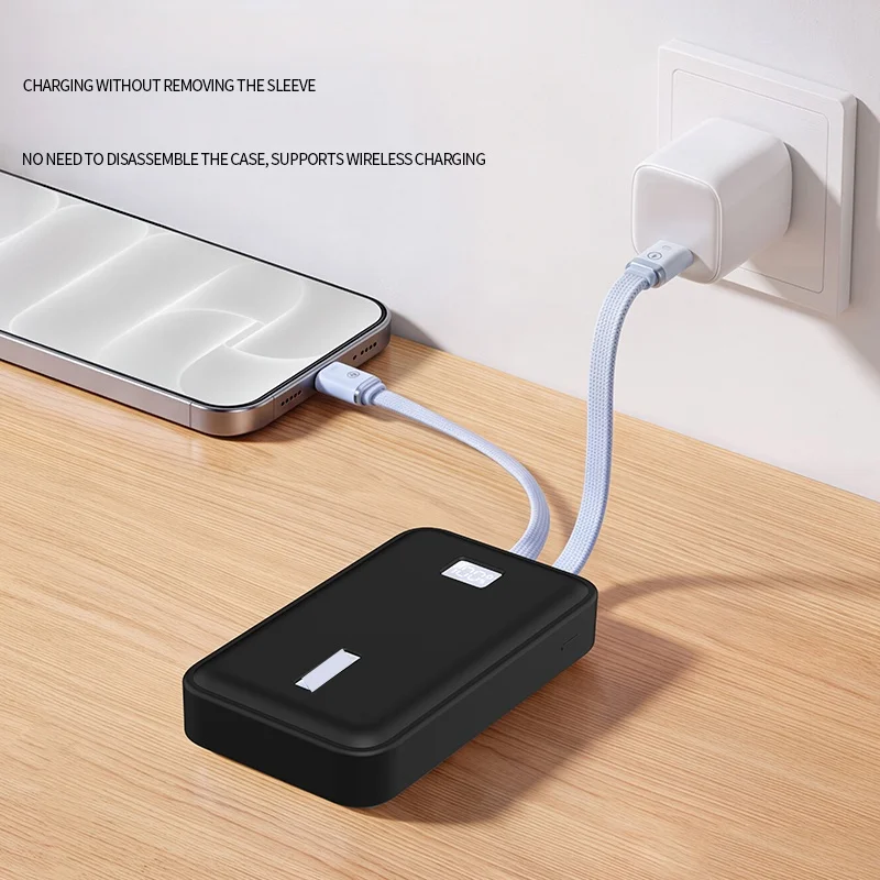 Silicone Protective Cover for Anker Zolo 55W 20000mAh Power Bank PB556, Anti-Scratch Shockproof Case