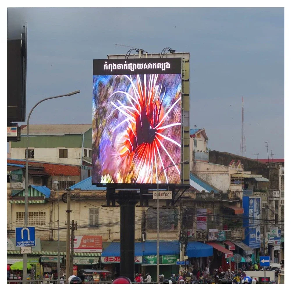 Pantallas LED De Exterior P6 P5 P4 P3 Ecran LED Outdoor Wireless LED Display Screen