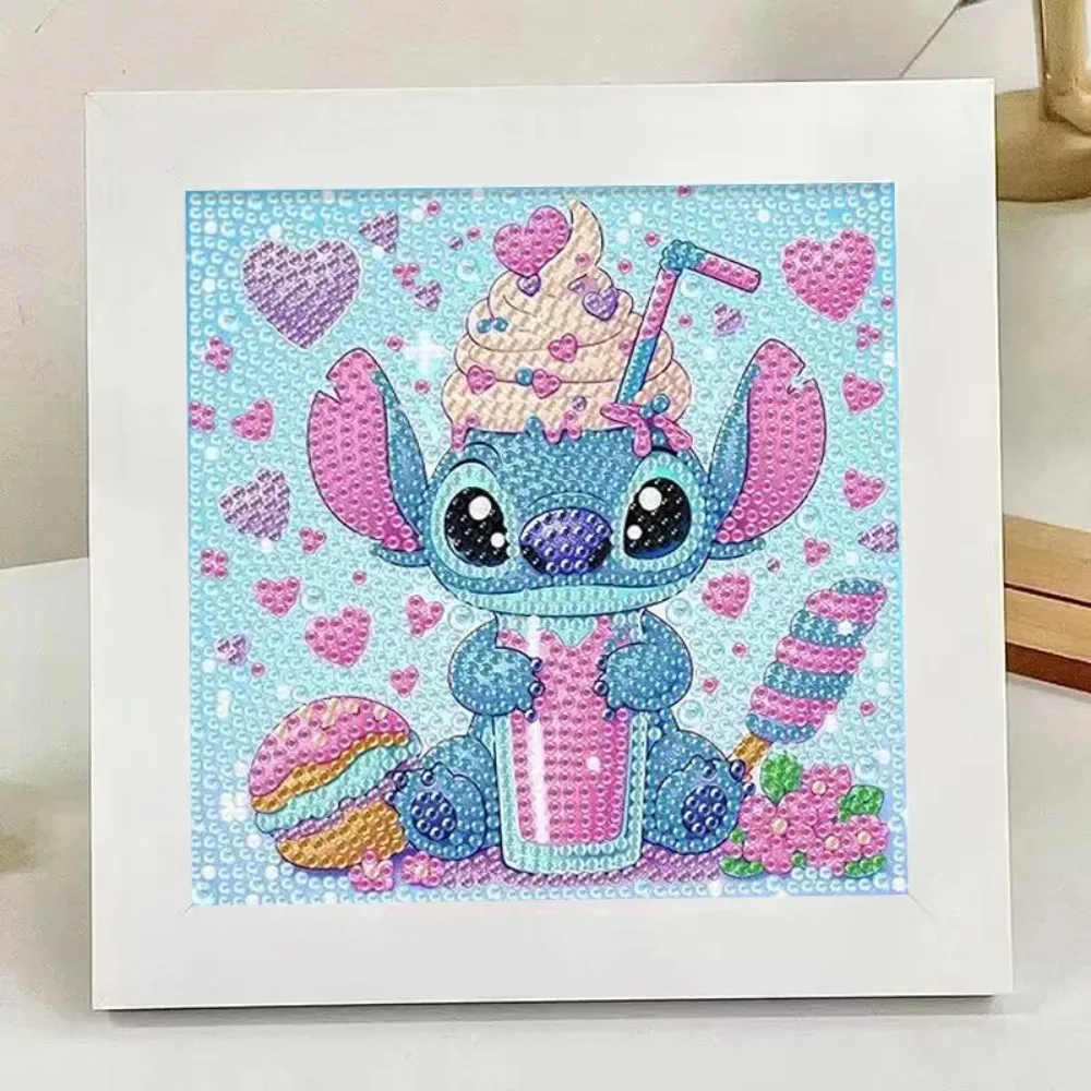 18*18cm 5d dos desenhos animados pintura diamante ponto colando brocas completas bordar decoração do quarto desenhar artesanato produtos semiacabados