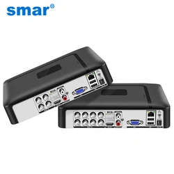 Smar 5 in 1 CCTV Mini DVR TVI CVI AHD CVBS IP Camera Digital Video Recorder 4CH 8CH 5M-N AHD DVR 5MP NVR Security System Onvif