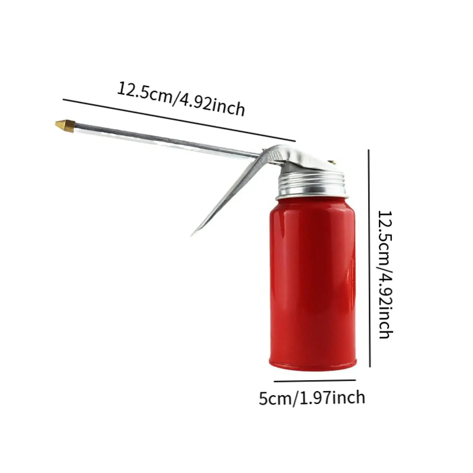 Ручной насос Масленка Металлическая масляная банка Масляный горшок с носиком Насос Масленка Промышленные домашние транспортные средства Смазочное масло Банка для гаража