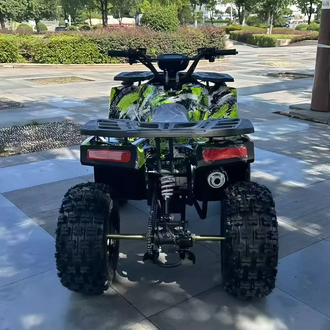 125CC All Terrain Vehicle ATV, 4-Wheeler Off Road Quad Motorcycle, Special for Scenic Area Park Tourist Entertainment Riding