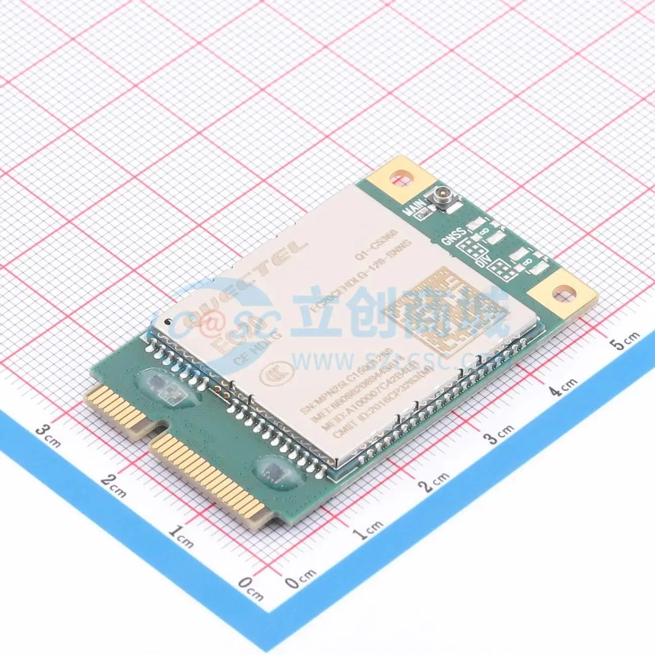 1pcs EC20CEHDLG-MINIPCIE-C Cellular LTE Wireless Communication Module Electronic Module