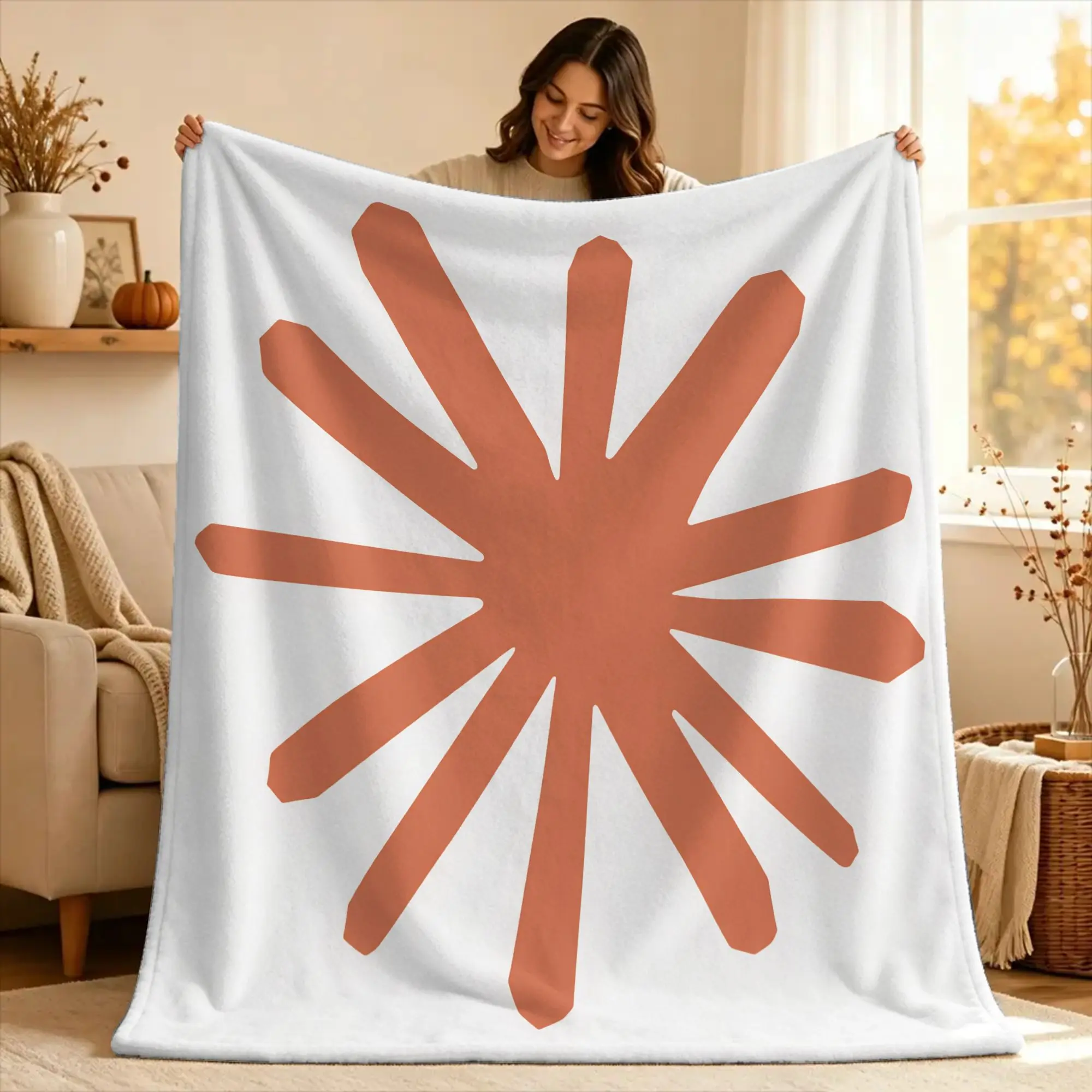Code This Claude Blanket Quality Warm Soft  Throw Blanket Winter Boy Girl Bedroom Street Trend Bedspread