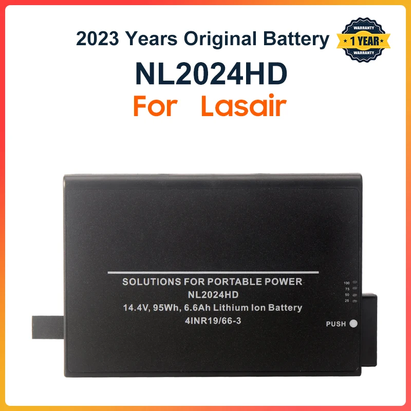 

NL2024HD Battery For MetOne 3400 3413 Laser Dust Particle Counter For Lasair III 310B 310C 350L 5100 Particle Counter