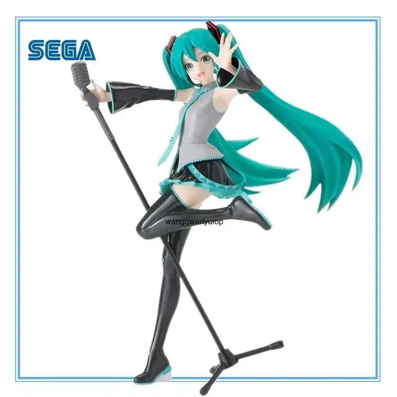 在庫あり-sega-ルミナスタ-初音ミク：project-diva-mega39-初音ミク-project-diva-15th-ver-pvc製アクションフィギュアモデル玩具