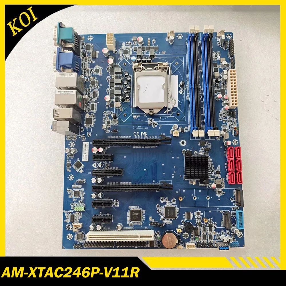 high stability Industrial control board AM-XTAC246P-V11R supports 8th generation