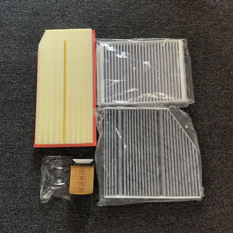 A2640940100 Air Filter A1668300218 +A2058350147 +A2701800109 For C300L(W205) 2.0T  C260(W205) 1.5T  C200L(W205) 1.5T  2019-2024