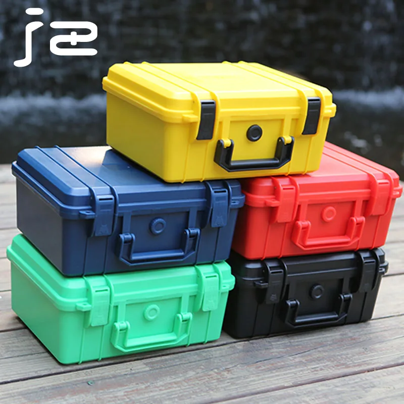 130x210x270mm PP Plastic Toolbox Tool Knives Folding Box With Egg Sponge and Hand Torn Cotton Outdoor Suitcase