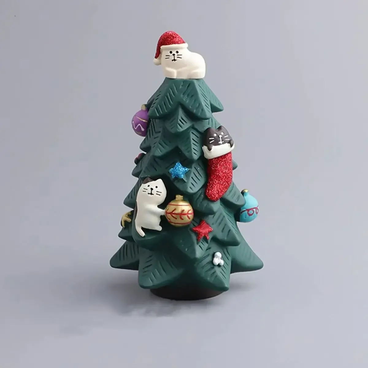 Japanese Zakka Christmas Tree Ornament Various Christmas Decoration Resin Ins Creative Desktop Decoration Ornament Gift
