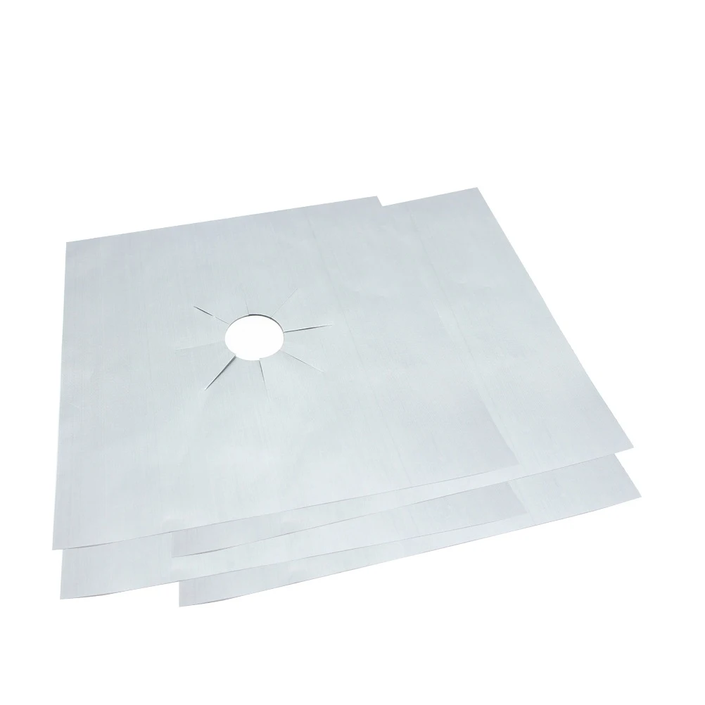 

1pcs Reusable Gas Hob Liner Sheets Non stick High Temp Resistant Easy Stoves Prevent Drips Spills Cooker