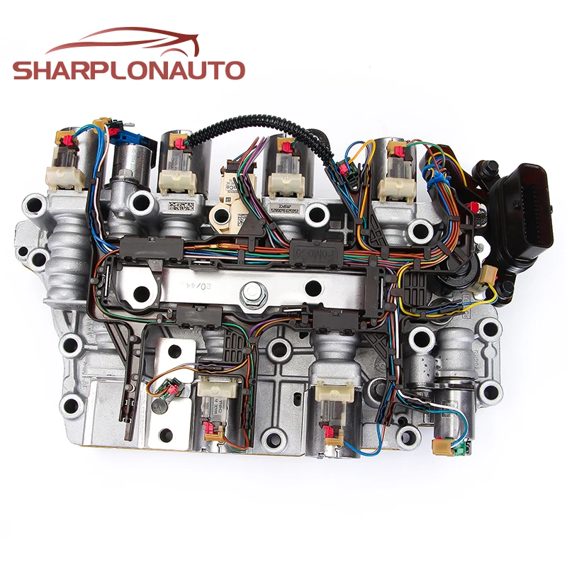 8F35 Transmission Valve Body Solenoid Wiring Harness Valve Body Compatible with Ford 8-Speed