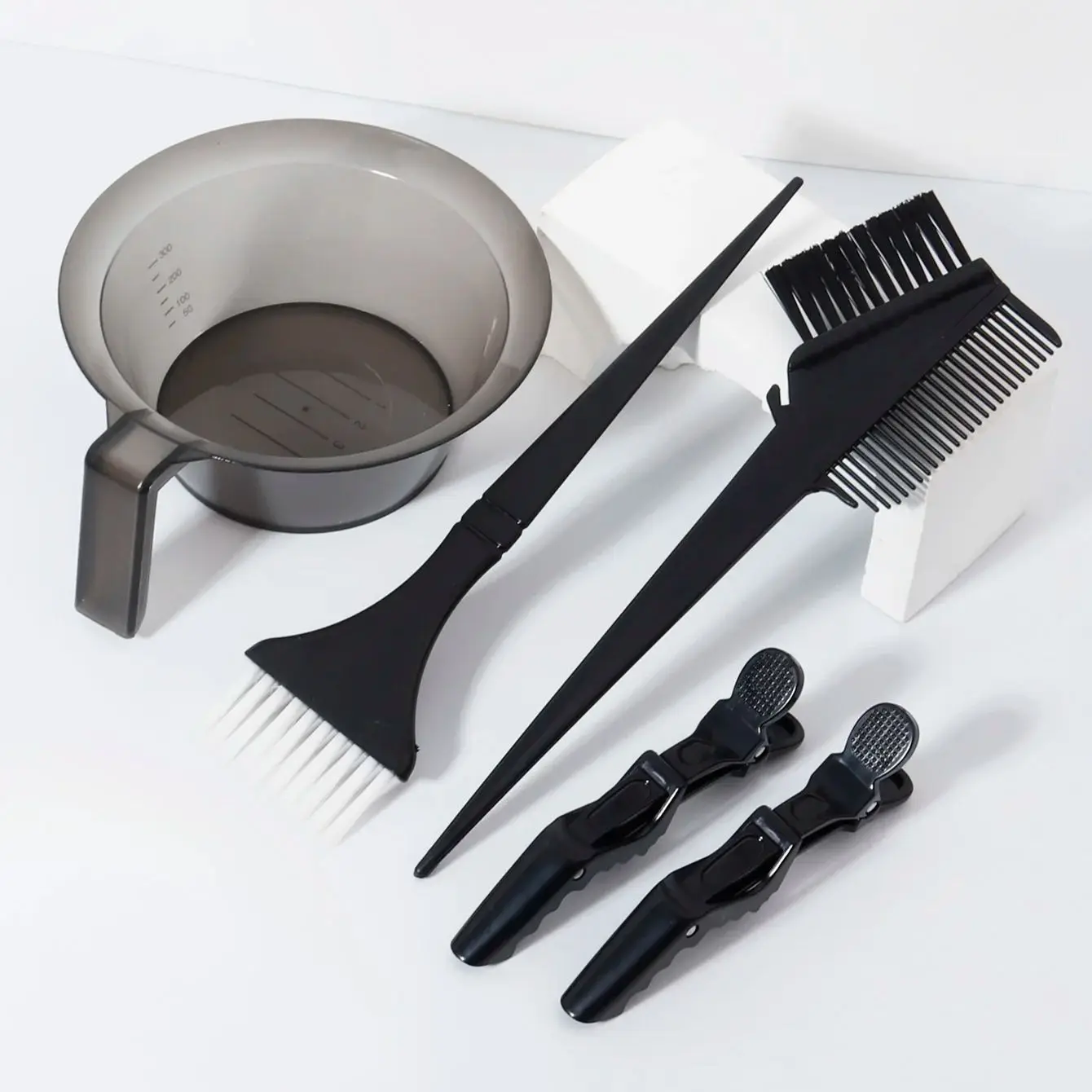 

5pcs hair dye tool set, designed specifically for hair salons, suitable for home hair styling,special for real hair wigs