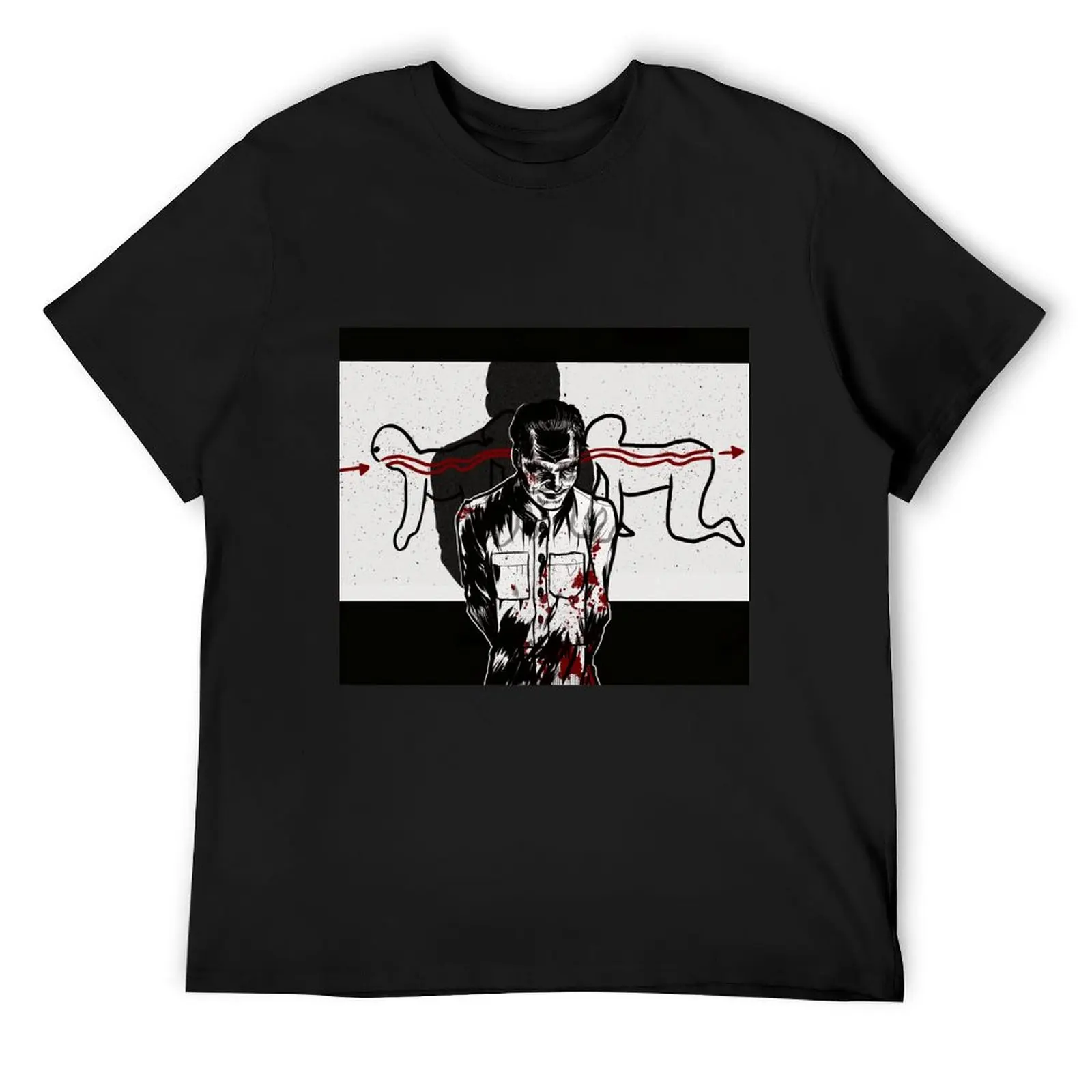 The Human Centipide T-Shirt customizeds tops sublime Short sleeve tee men