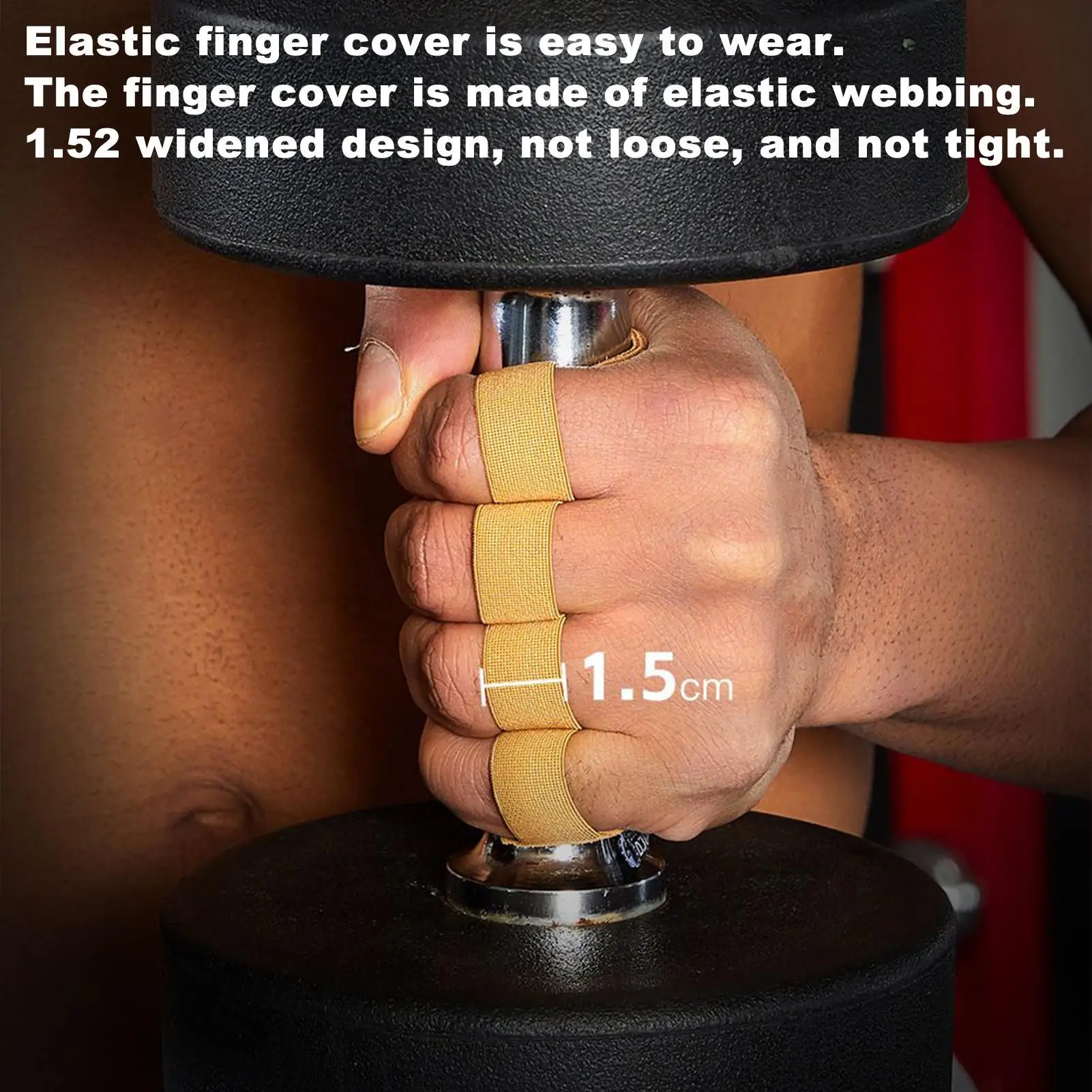 

Gym Hand Grips Anti-Slip Ergonomic Wraps Gloves 1 Pair Fitness Lifting Gym Hand Pads For Men Women Exerciser Fitness