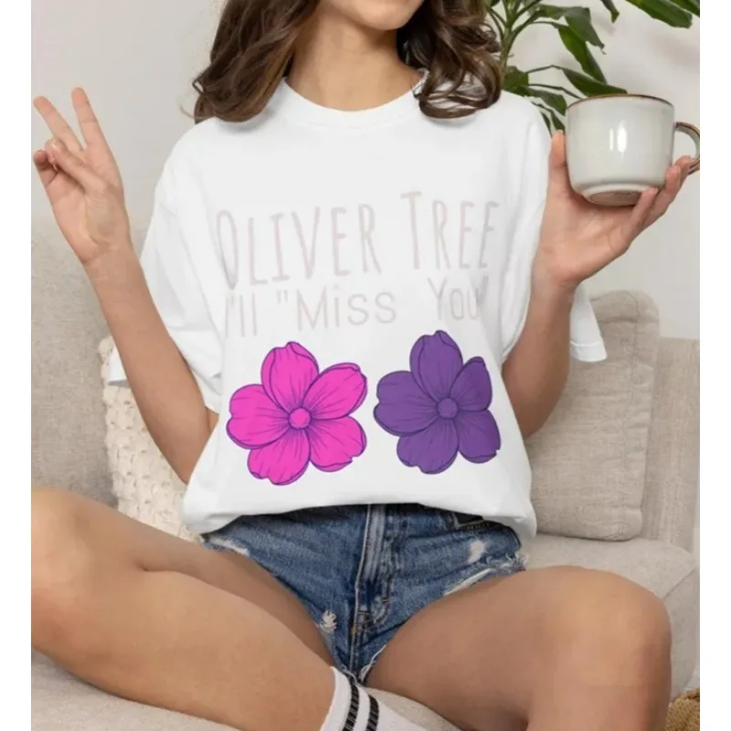 Oliver Tree Merch T-shirt Men Short Sleeve Tee Unisex Tops Causal Clothes Female Y2K Tops