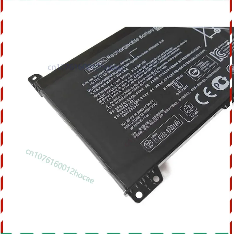 

New laptop RR03XL Battery for Hp ProBook 470 G5 3KY79ES 3KY80ES 3KY81ES 11.4V