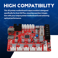 Durable 3D Printer Motherboard Output Module Motherboard Module for Anet A8