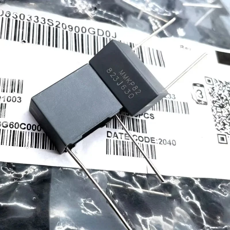 

10PCS Xiamen Farah MKP C822J 823J 0.082uf 82nf 630v G-class 5% safety film capacitor 15MM