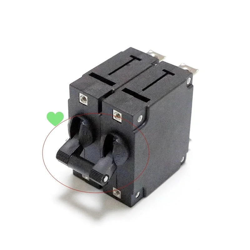 CIRCUIT BREAKER FIT GENERATOR PARTS 2P AMPS IN 4A 6A 8A 10A 12A 16A 18A 19A 20A 25A 32A 35A 40A  45A 50A 55A 60A  Model 30