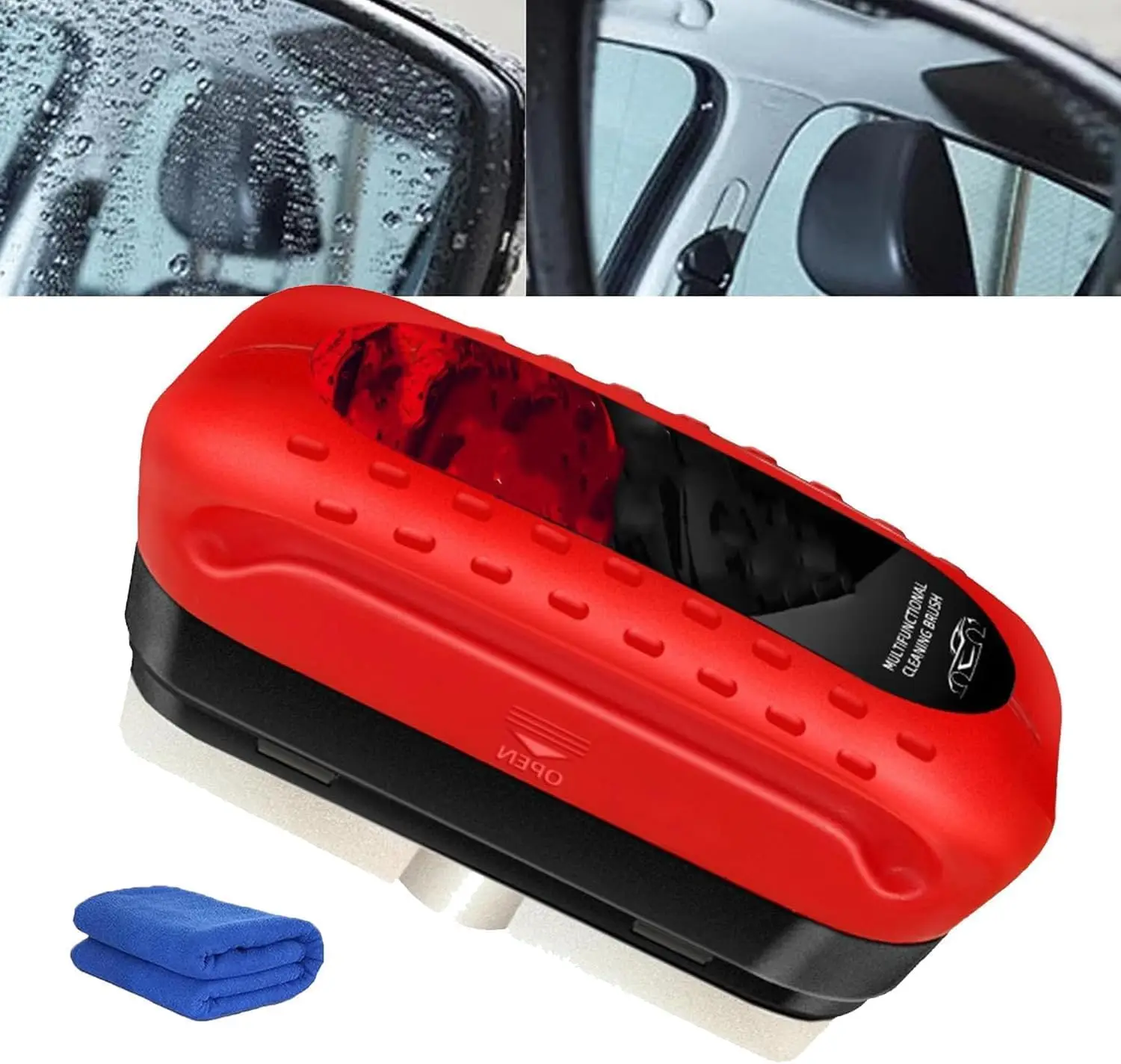 

Glass Cleaning Board, Hydrophobic Glass Coating for Windshield Improves and Visibility, Car Glass Oil Film Removal Anti-rain