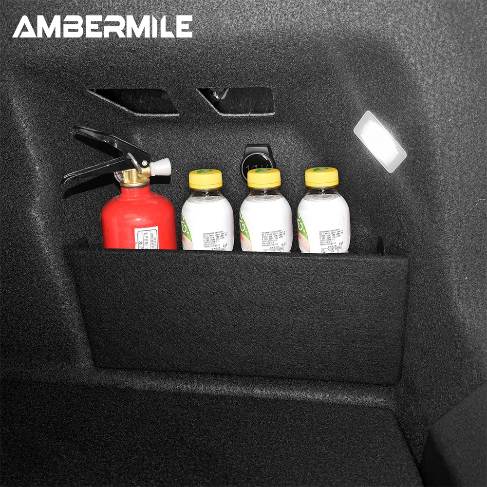 Car Storage Sides Trunk Partition for Mini Countryman U25 2024 2025 Auto Organizer Bag Box Accessories Interior Decal Styling