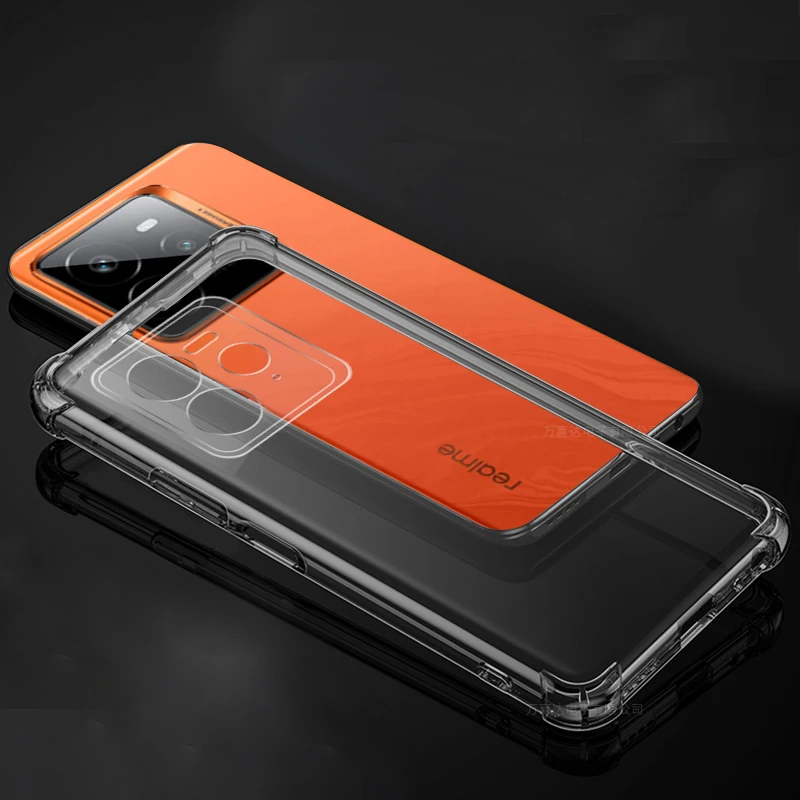 Case for Realme GT7 Pro Reinforced Corners Soft TPU Clear Camera Protection Back Shockproof Cover Realme GT7Pro RMX5010 RMX5011