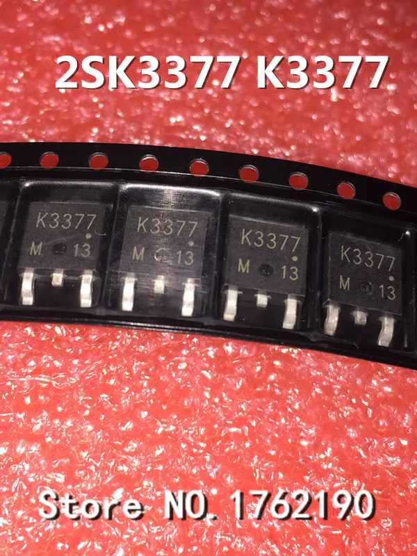 10PCS/LOT  K3377 2SK3377 TO-252  Automotive Engine Computer Board Solenoid Valve Drive Control Chip