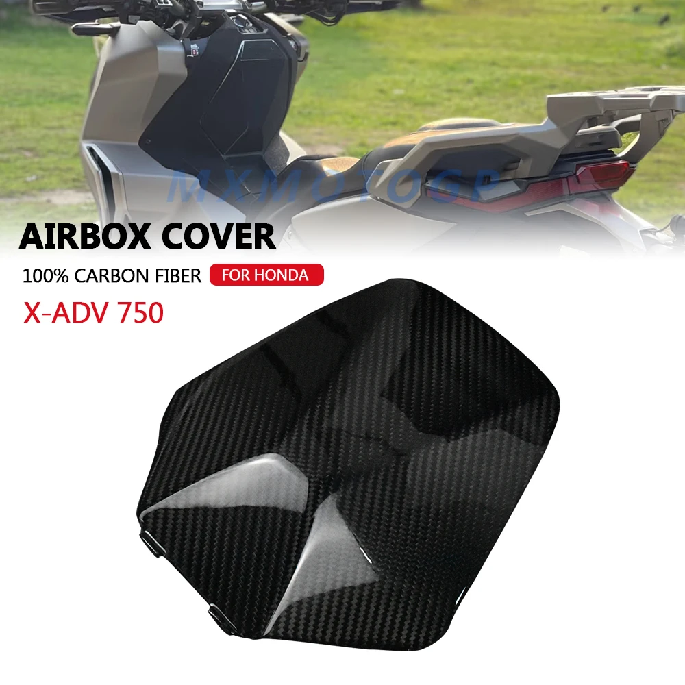 

For Honda X ADV 750 X-ADV 750 2017 2018 2019 100% Carbon Fiber Airbox Cover Fairing Motorcycle Accessories